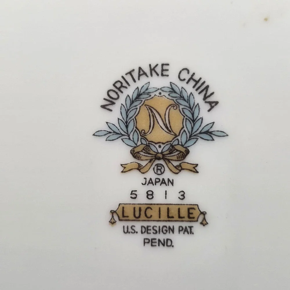 Vintage Noritake China Lucille Oval‎ 14
